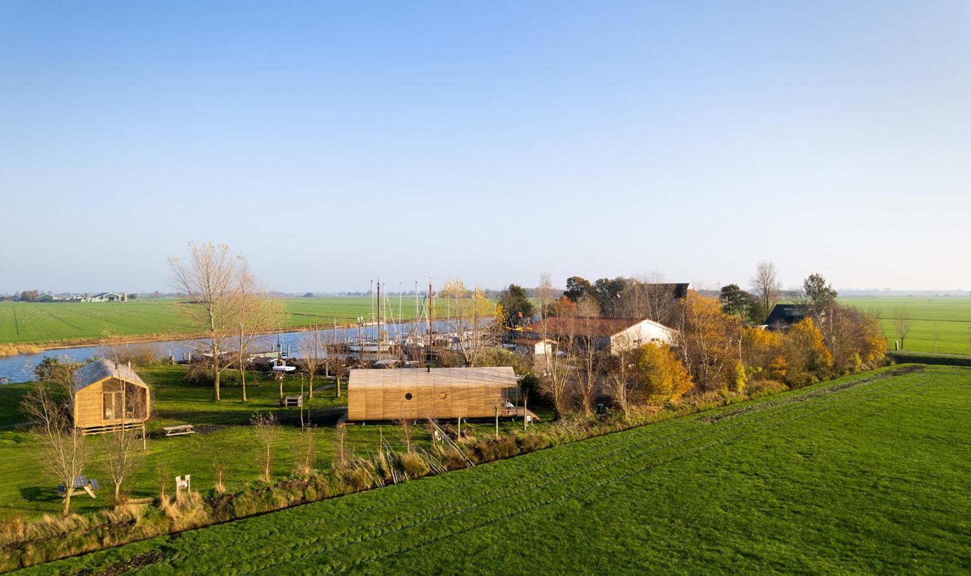 Bed and Breakfast Rufus Aan Het Water Boornzwaag over de Wielen Esterno foto