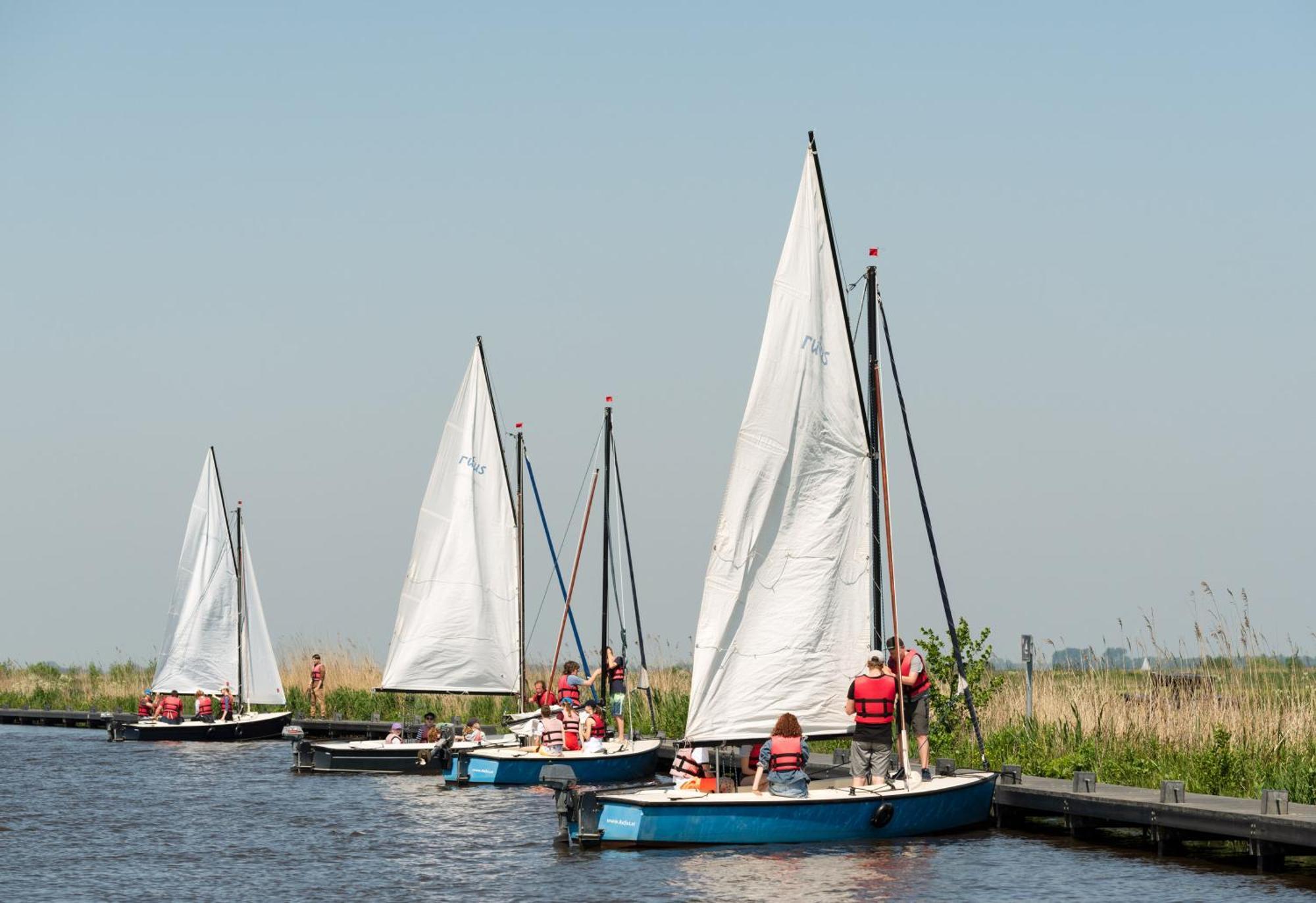 Bed and Breakfast Rufus Aan Het Water Boornzwaag over de Wielen Esterno foto